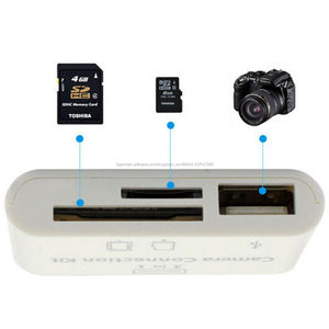 3 in 1 USB <span class=keywords><strong>Camera</strong></span> Connection Kit Speicher Micro Kartenleser Für iPad Iphone iOS 11