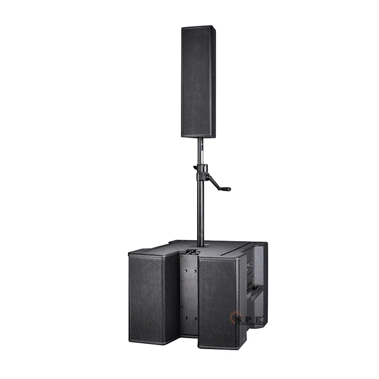 Spe fornecedor de áudio profissional, caixa de som de dj 6.5 polegadas, coluna, alto-falante ativo ativo 18 polegadas, subwoofer linear, coluna ativa