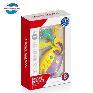Intelligent Remote Control Baby <strong>Toys</strong> Educational Baby Plastic Key <strong>Toys</strong> With Light