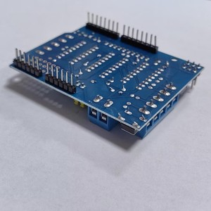 Motor sürücü genişletme kartı L293D Motor kontrol geliştirme kurulu elektronik modülleri Arduino için PCBA kurulu DIY