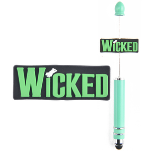 WICKED the Musical FANCY PENS- Cute Custom Silicone Beaded Wicked Pen- Great Gift- Wizard of <strong>Oz</strong>- Birthday Bday Present - Product Image 6