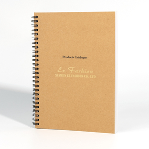 Wholesale Custom Spiral Kraft Notebook <strong>A5</strong> Planner with <strong>Catalog</strong> Printing Made Corrugated Board Cardboard Coated Paper Art Paper - Product Image 3