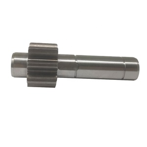 农业机械用高精度定制金属钢花键齿轮轴 - Product Image 3