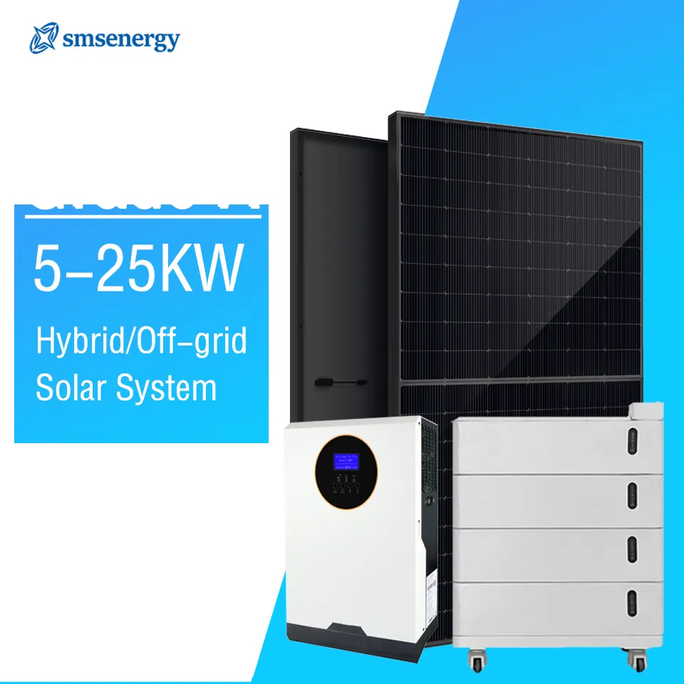 Prezzo più basso Inverter solare e la casa di accumulo di energia batteria 5Kw 10Kw 12Kw 15Kw 20Kw 25Kw per il sistema di casa solare