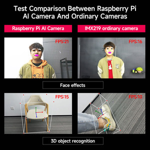Fotocamera ufficiale Raspberry Pi 12MP AI costruito in sensore di immagine intelligente IMX500 compatibile con tutte le serie di Rpi Pi - Product Image 6