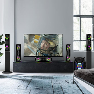 强大的低价Rgb轻低音炮重低音5.1环绕Hifi声音遥控家庭音频有源电视扬声器 - Product Image 5