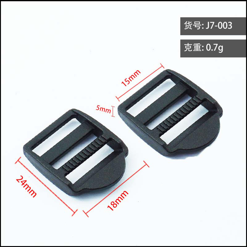 J7-003 Noir, diamètre intérieur 15 mm