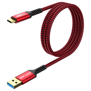Factory Custom High <strong>Speed</strong> <strong>USB</strong> <strong>3</strong>.<strong>2</strong> a to <strong>USB</strong>-C M/M <strong>3</strong>.1 Gen <strong>2</strong> 10Gbps Data Cable for External SSD Hard Drive - Product Image 1