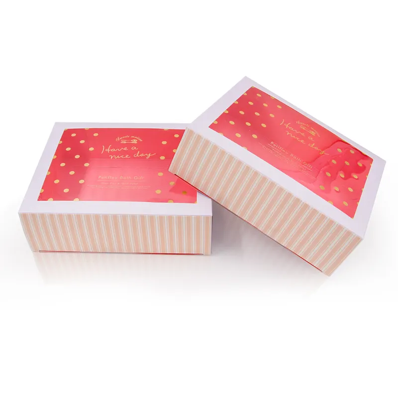 Hochwertige kunden spezifische Luxus Wellpappe Verpackung Karton Geschenk ausgefallene Farbe Kuchen Bade bombe Salz Set Geschenk