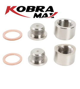 M18*1.5 SS S304 Bung / Nut Kits for Exhaust Oxygen <strong>Sensor</strong> Welding <strong>Install</strong> Lambda <strong>Sensor</strong> Nuts - Product Image 2