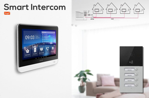 4 <strong>Button</strong> Apartment Video Door Phone Entrance Tuya Smart App Video <strong>Intercom</strong> <strong>System</strong> - Product Image 3