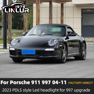 カーライト2004-2011 997.1 997.2フロントヘッドランプ992スタイルマトリックスLEDヘッドライトポルシェ911 997