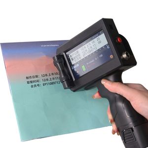 新型打印机手持式喷墨打印机手持式便携式喷墨打印机，用于盒标志批量到期编码器