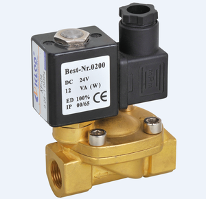 Klqd thương hiệu AC220V Brass 2/2 cách FX-04 zg1/2 "solenoid valve - Product Image 3
