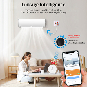 Tuya Alta Sensível Tempo Termômetro Higrômetro <span class=keywords><strong>Multi</strong></span> Funções <span class=keywords><strong>Zigbee</strong></span> <span class=keywords><strong>Sensor</strong></span> de Temperatura e Umidade Com <span class=keywords><strong>Multi</strong></span>-Funções