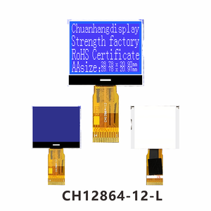 12864 moduli Display LCD a matrice di COG St7567 Graphic COG LCD monocromatico schermo diretto in fabbrica 128x64 grafico COG LCD 12864 - Product Image 3