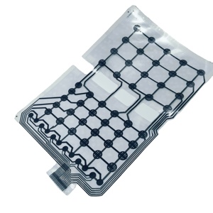 Werkseitig entwickelte kunden spezifische Kohlepasten-Membranschalter-Tastatur tastaturen Stromkreis drucksensor Drucktasten schalter - Product Image 3