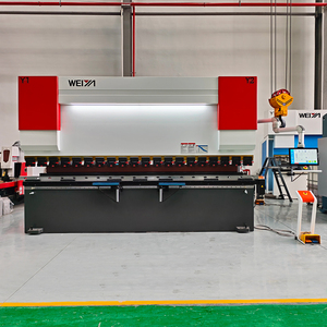Automatische 130T CNC-Abkant presse 4000mm Metallplatte mit 2D-Programmierung und 3D-Simulation für Kohlenstoffs tahl und Aluminium - Product Image 2