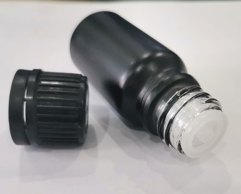 Bouchon inviolable noir 9 avec insert