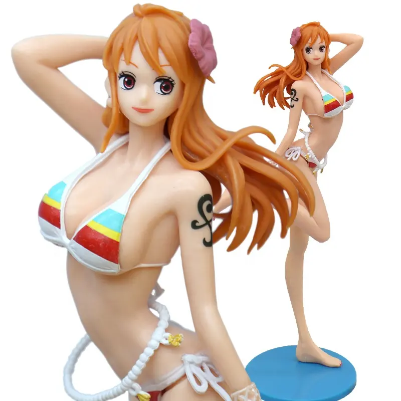 Anime giapponese sexy nude one pieces nami one pieces figure action figure nude action figure