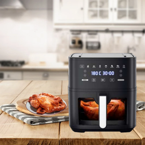 Big Capacity 8L <strong>Digital</strong> Control Smart Home Use Adjustable <strong>Temperature</strong> with Observation Window Air Fryer - Product Image 2