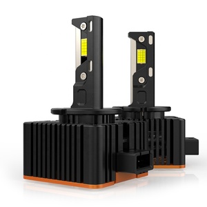 D2S Hid氙气至发光二极管前照灯50W 8600LM毫米D2S D1S D4S D5S Canbus汽车发光二极管前照灯灯泡