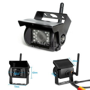 Wireless 5 Inch Car Rearview <strong>Mirror</strong> with Monitor for 170 Angle Vehicle Rear View Backup Camera HD TFT LCD Parking System Screen - Product Image 4