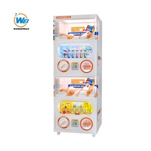 WANGER BAO sonder angebot Faszinierender Gacha Gachapon Kapsel automat mit einzigartigem Doppel deck <span class=keywords><strong>design</strong></span> für lustiges Kapsel spielzeug