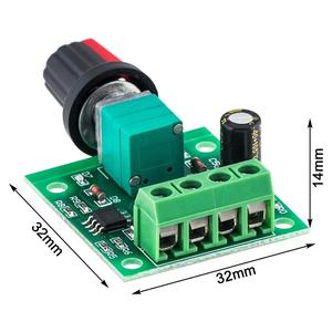 DC 1.8V 3V 5V 6V 12V 2A <strong>PWM</strong> <strong>Motor</strong> <strong>Speed</strong> <strong>Controller</strong> Low Voltage <strong>Motor</strong> <strong>Speed</strong> <strong>Controller</strong> <strong>PWM</strong> 0~100% Adjustable Drive Module - Product Image 3