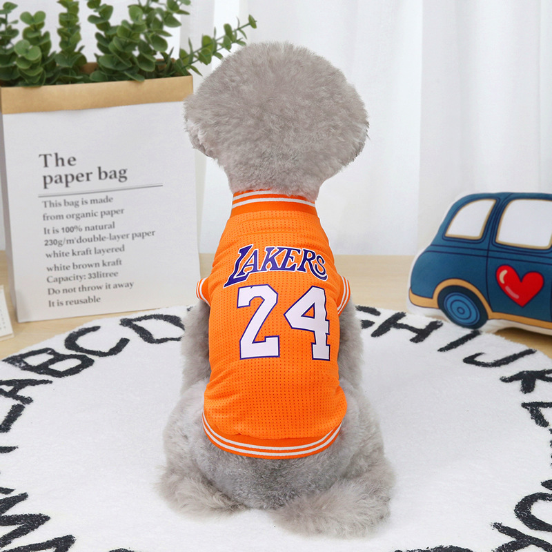 Naranja deporte Chaleco de perro