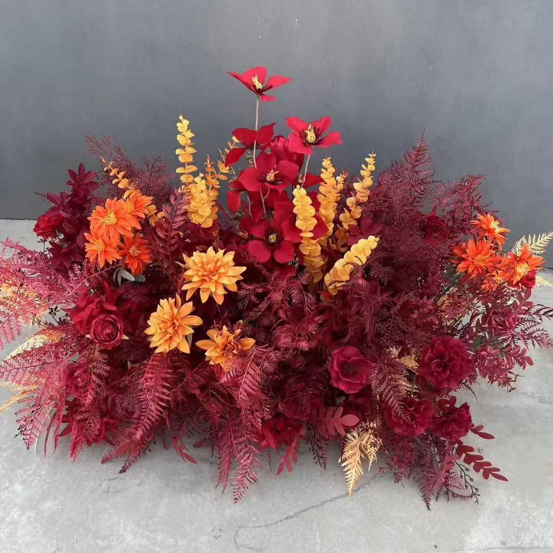 SPR Buquê de Noivas sob medida para Casamento Arranjo Floral Suprimentos Plantas Artificiais Decorativas Flor Arco Mandap Palco Porta da Lua