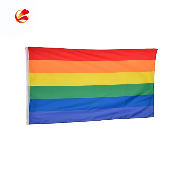 Rainbow banner rainbow pride car flag custom string flag regali per USA print regali di natale personalizzati coppa del mondo della bosnia 2022