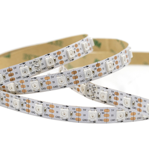WS2812B 30/60/74/96/100/144 pixel/led/m Intelligente ha condotto la striscia pixel, nero/Bianco PCB,WS2812 IC;WS2812B/M,IP30/IP65/IP67 DC5V - Product Image 3