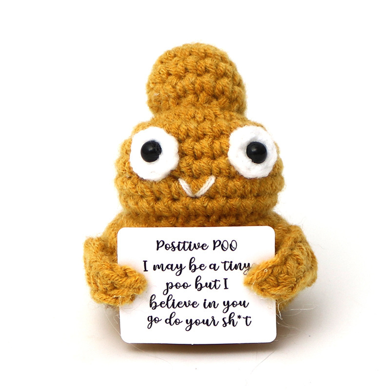 Poop autumn fragrance yellow p card