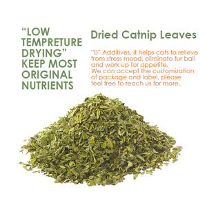 OEM ODM Custom logo Herbal Fresh <strong>Catnip</strong> Leaf in Bottle Herb Leaves Dried Cut Cat Mint <strong>Catnip</strong> for Cats - Product Image 4