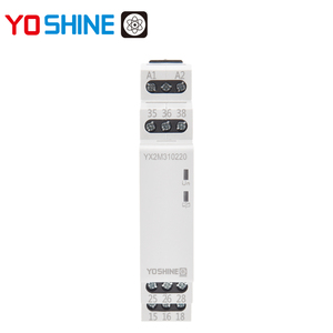 Yoshine ac12v/24V/110V/220V và DC12V/24V 10A 3pdt Rơle đơn ổn thích hợp để lắp đặt trên đường ray 35mm - Product Image 3