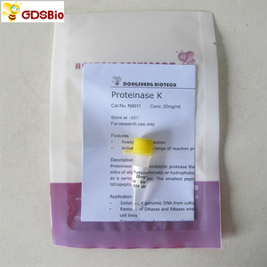 DNA טיהור Proteinase <span class=keywords><strong>K</strong></span> פתרון, 20 mg/ml 1ml N9011