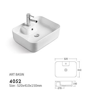 花式模型陶瓷台面厨房水槽家庭使用T-9380 - Product Image 5