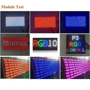Светодиодная матричная панель P3 для помещений HD RGB SMD2121 192x96 мм 64x32 пикселей полноцветный HUB75 светодиодный дисплей модуль - Product Image 6
