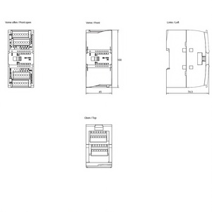 6ES7222-1BH32-0XB0 PLC S7 1200 mini módulo de expansión divisor PLC Salida digital SM 1222 PLC controlador lógico programable - Product Image 6