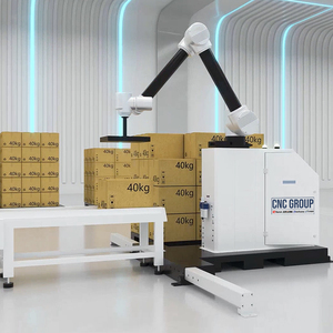 Sistema di palificazione robotizzato completamente automatico di carico e scarico palettizzazione robot per il contenitore
