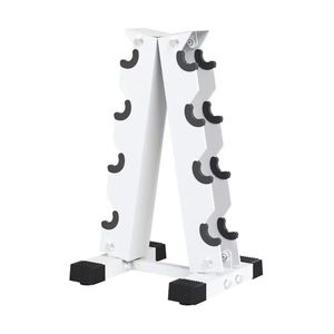 לוגו מותאם אישית אחסון כושר מתלה עמיד pvc dumbell לעמוד אביזרים ציוד כושר מודרני כולל 8/6/3 זוגות 16/12/6 יח'