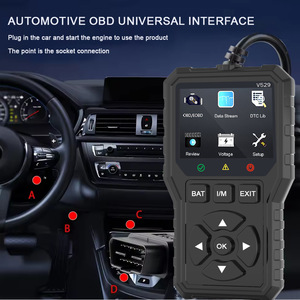 NCFKOS手持式V529 OBD2扫描仪诊断工具通用汽车检查发动机故障代码阅读器排放监视器汽车 - Product Image 5