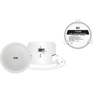 Сетевая аудиосистема ITC lP и система внутренней связи (серия T-7700) IP TCP сетевая аудиосистема POE потолочный динамик
