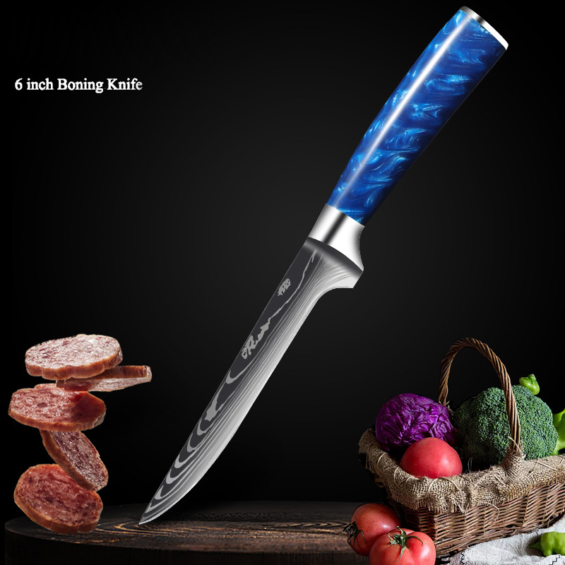 Blue-6 inch Boning Knife