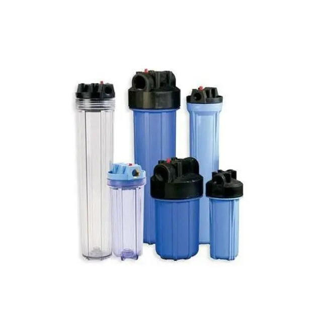 Precio de fábrica, filtro de arena para pozo de agua, carcasa de filtro de agua azul grande de 20 pulgadas, carcasa de filtro de agua azul grande de 20 pulgadas para sistema Ro