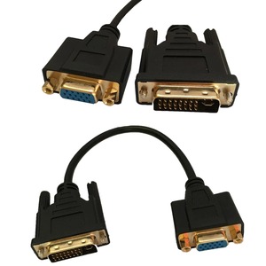 4K Resolution DVI <strong>VGA</strong> Adapter Cable Graphics Card Interface Conversion for Monitor Independent Connection