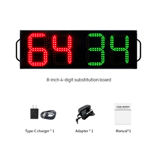 LED 18650充電式バッテリー駆動ボタン制御ポータブル電子代替ボードサッカーサッカー交換用 - Product Image 5