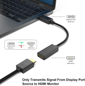 Ordenador DP 1,2 unidireccional a pantalla HDMI 2,0 Puerto de pantalla 4K DP A Adaptador HDMI (macho a hembra) - Product Image 4