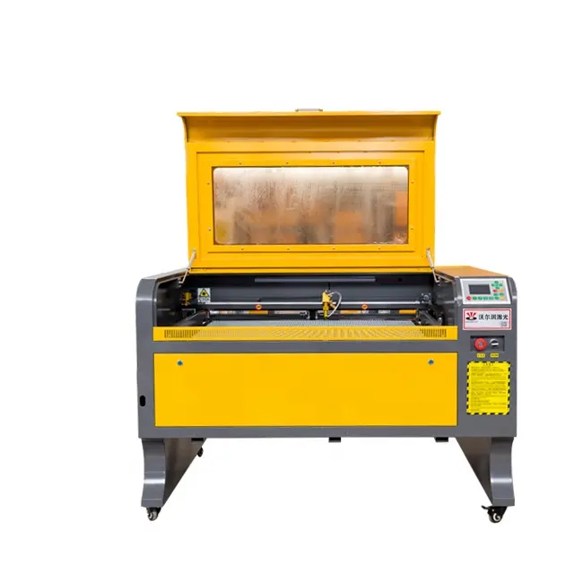Máquina de grabado y corte láser co2 cnc, cortador láser, grabador de cuero y madera